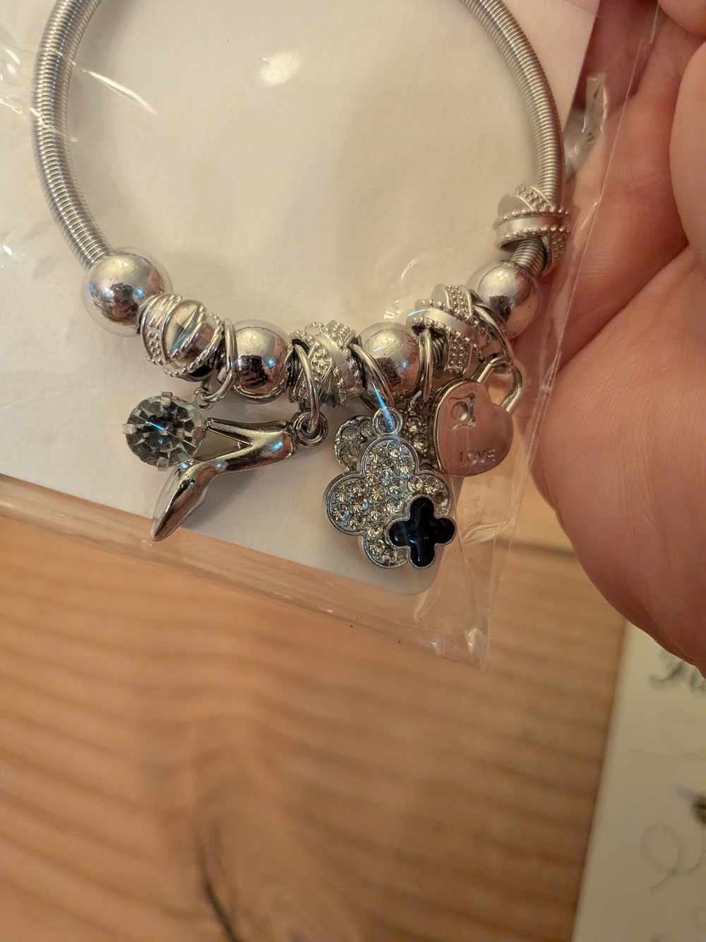 Silver Charm Bracelet - Picture 3 of 5